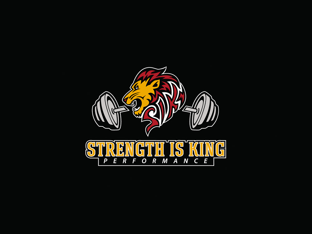 Strength Is King Logo Branding